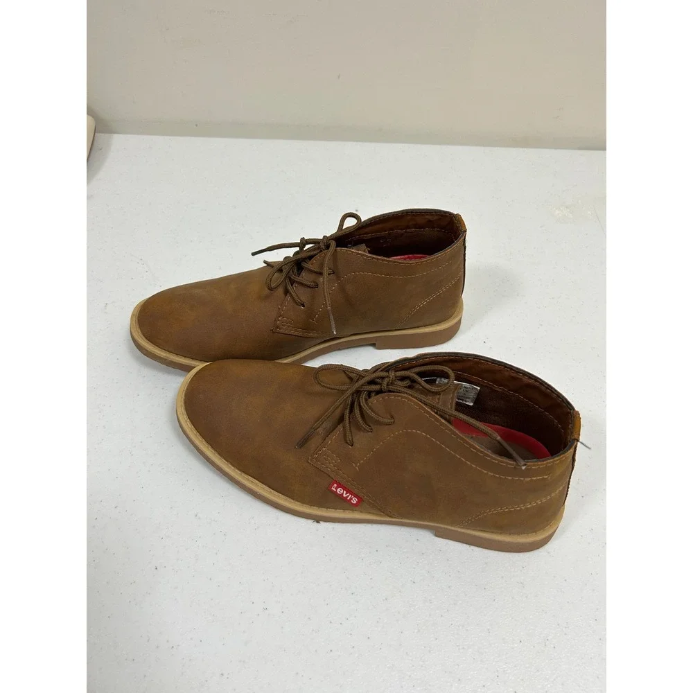 Levis Mens Brown Synthetic Leather Chukka‎ Boots Size 9 518815DKTN-MENS